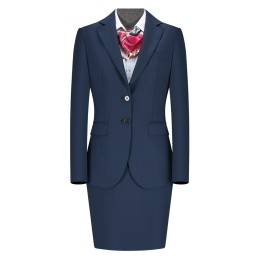 大量訂做上班女西裝  團體單排兩粒鈕西服雙開叉 50%polyester 50%羊毛 270克 寶藍色 雙側袋口女西裝中心 WY50210 CHENSHANG  SKLS088 大量訂做上班女西裝  團體單排兩粒鈕西服雙開叉 50%polyester 50%羊毛 270克 寶藍色 雙側袋口女西裝中心 WY50210 CHENSHANG  SKLS088